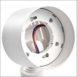 светильник трековый 1-фазный Feron AL159 белый под лампу - патрон GX53