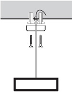 линейный led светильник Jazzway PSO-01 24w - подвесной монтаж