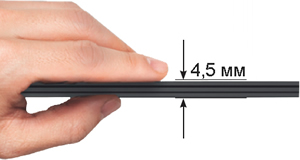 шинопровод 1-фазный низковольтный накладной Jazzway MTR16 - высота 4,5 мм