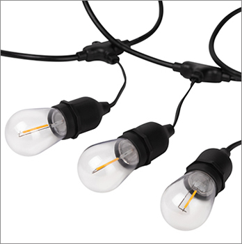 гирлянда "Белт-лайт" 4,5м "Эра" - лампы в комплекте