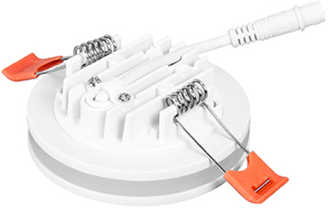 встраиваемый led светильник Ambrella TN140 Techno - вид с тыльной стороны