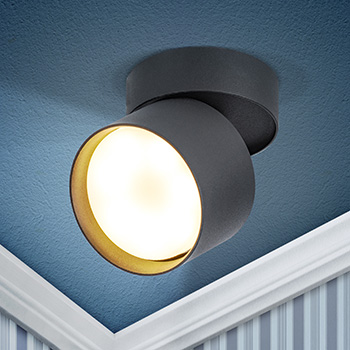 cветильник накладной OL12 GX53 SBK "Эра" - пример установки