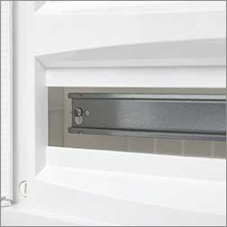 корпус навесной EKF PROxima ux-3x12-nw Unix - DIN-рейки в комплекте