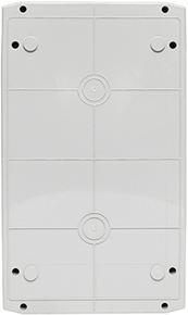 бокс пластиковый навесной EKF ux65-36-n Unix65 - вид с тыльной стороны