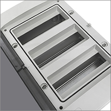 бокс пластиковый навесной EKF ux65-36-n Unix65 - особенности конструкции