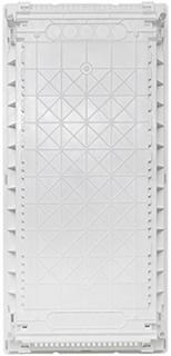 основание щита слаботочного встраиваемого Nova EKF габарит 4 - вид с тыльной стороны