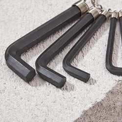 набор 10 ключей имбусовых HEX Kranz KR-12-5201 - внешний вид