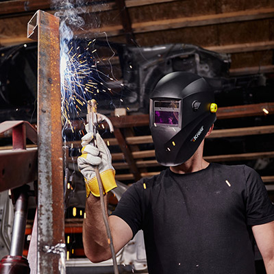 маска сварщика АСФ777 Kranz - пример использования