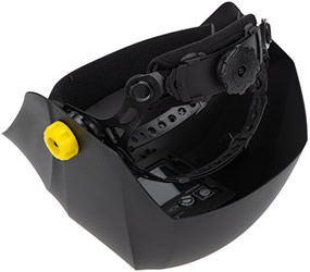 маска сварщика АСФ777 Kranz - реечный наголовник