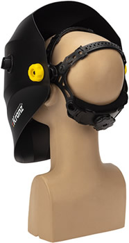 маска сварщика АСФ777 Kranz - реечный наголовник