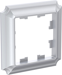 рамка 1-постовая Systeme Electric AtlasDesign Antique алюминий - внешний вид