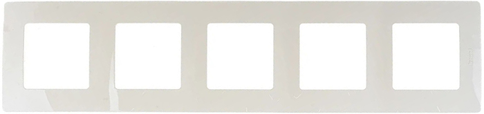 рамка 5-постовая Legrand Etika 672515 - внешний вид