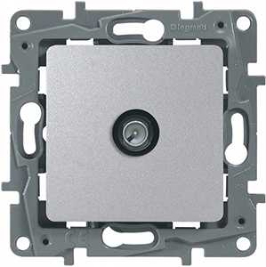 розетка ТВ проходная Legrand Etika 672463 - внешний вид