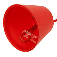 патрон подвесной E27 силиконовый Rexant 11-8888 со шнуром 1 м - конструкция и материалы