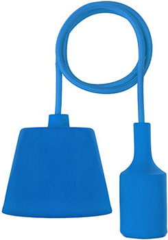 патрон подвесной E27 силиконовый Rexant 11-8885 со шнуром 1 м - внешний вид