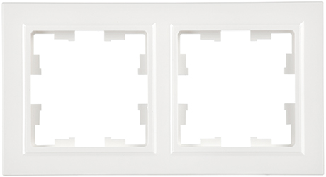 рамка 2-постовая IEK РУ-2-БрБ Brite - внешний вид