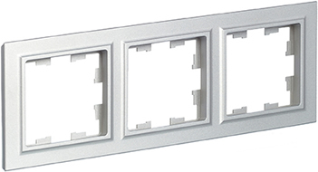 рамка 3-постовая IEK РУ-3-БрА Brite - внешний вид