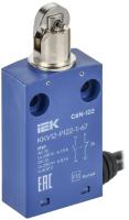 Выключатель концевой толкатель с роликом IP67 C6N-122 IEK нажимной