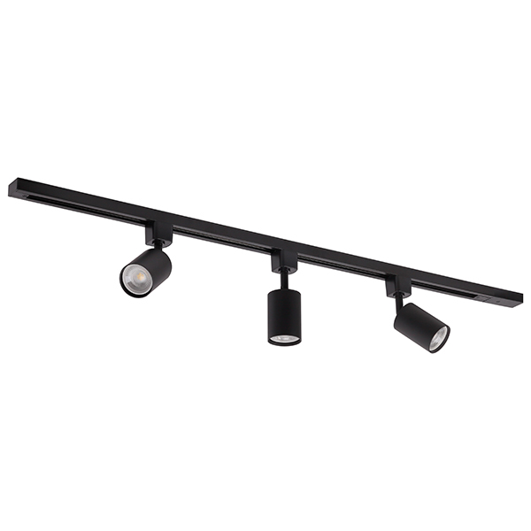 Комплект трековой системы 3xGU10 15Вт 840 BK 1500лм 4000К IP20 черн. TRACK BUNDLE OSRAM