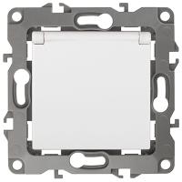купить ЭРА12 белый розетка скрытая 1-мест заземление с крышкой шторки IP20  в Йошкар-Оле ЭРА12 белый розетка скрытая 1-мест заземление с крышкой шторки IP20