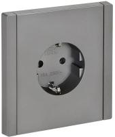 купить Фортепиано сталь розетка скрытая 1-мест заземление IP20  в Йошкар-Оле Фортепиано сталь розетка скрытая 1-мест заземление IP20