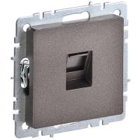 купить Брайт бронза розетка RJ45 скрытая 1-ая  в Йошкар-Оле Брайт бронза розетка RJ45 скрытая 1-ая