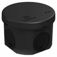 купить Коробка 70*50 круг черный IP66 HF УХЛ1 Промрукав в Йошкар-Оле Коробка 70*50 круг черный IP66 HF УХЛ1 Промрукав