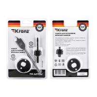 Набор для установки врезных замков, 22 мм/48 мм (перовое сверло/кольцевая пила) KRANZ