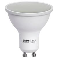 Лампа свд 220В GU10 11Вт 3000К 900лм PAR16 матовая Jazzway 
