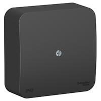 купить Коробка 75*75*30 квадрат антрацит IP42 Бланка ОП  в Йошкар-Оле Коробка 75*75*30 квадрат антрацит IP42 Бланка ОП