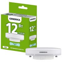 купить Лампа свд 220В GX53 12Вт 6500К 1200лм таблетка матовая Generica  в Йошкар-Оле Лампа свд 220В GX53 12Вт 6500К 1200лм таблетка матовая Generica