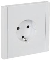 купить Фортепиано белый розетка скрытая 1-мест заземление шторки IP20  в Йошкар-Оле Фортепиано белый розетка скрытая 1-мест заземление шторки IP20