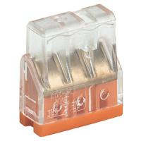 Клемма 3*2,5мм2 прозрачный IEK 4шт