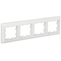 купить Брайт белый рамка 4-ая универсально  в Йошкар-Оле Брайт белый рамка 4-ая универсально