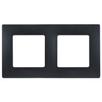 купить Этика антрацит рамка 2-ая универсально  в Йошкар-Оле Этика антрацит рамка 2-ая универсально