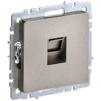 купить Брайт шампань розетка RJ45 скрытая 1-ая  в Йошкар-Оле Брайт шампань розетка RJ45 скрытая 1-ая