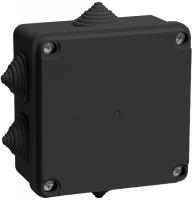 купить Коробка 100*100*50 квадрат черный IP44 КМ41233 безгалогенная  (HF) в Йошкар-Оле Коробка 100*100*50 квадрат черный IP44 КМ41233 безгалогенная  (HF)