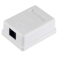 купить Рексант белый розетка RJ45 открытая 1-ая   в Йошкар-Оле Рексант белый розетка RJ45 открытая 1-ая