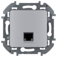 купить Инспириа алюминий розетка RJ45 8(8) скрытая 1-ая Cat6 UTP в Йошкар-Оле Инспириа алюминий розетка RJ45 8(8) скрытая 1-ая Cat6 UTP
