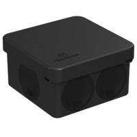 купить Коробка 70*70*40 квадрат черный IP66 HF УХЛ1 Промрукав в Йошкар-Оле Коробка 70*70*40 квадрат черный IP66 HF УХЛ1 Промрукав