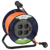 купить Удлинитель 4-мест 40м ПВС 3*1,5 черный катушка IP20 ЭРА пластик в Йошкар-Оле Удлинитель 4-мест 40м ПВС 3*1,5 черный катушка IP20 ЭРА пластик