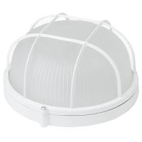 купить Светильник НПП 60Вт E27 круг белый с решеткой IP54 НБП 03-60 PlexUp  -45 ... +125 в Йошкар-Оле Светильник НПП 60Вт E27 круг белый с решеткой IP54 НБП 03-60 PlexUp  -45 ... +125