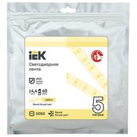 купить Лента свд 12В 14,4Вт/м 60свд/м 3000К 5050 IP20 IEK 5м в Йошкар-Оле Лента свд 12В 14,4Вт/м 60свд/м 3000К 5050 IP20 IEK 5м