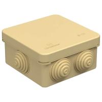 купить Коробка 80*80*40 квадрат сосна IP55 без текстуры, Промрукав  в Йошкар-Оле Коробка 80*80*40 квадрат сосна IP55 без текстуры, Промрукав