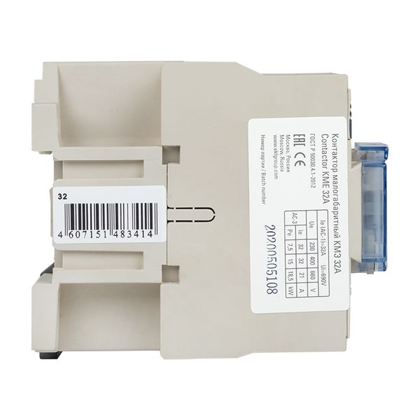 Контактор 32А 220В 1НО КМЭ EKF 