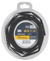 купить Трубка ТУТнг-LS 4/2мм черный 2м инд.упаковка IEK в Йошкар-Оле Трубка ТУТнг-LS 4/2мм черный 2м инд.упаковка IEK