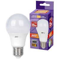 Лампа светодиодная 220В Е27 15Вт 3000К 1400лм стандарт A60 матовая Jazzway 