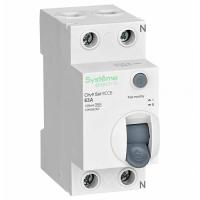 Выключатель дифференциальный (УЗО) 2Р 63А 100мА AC 6кА City9 Systeme Electric