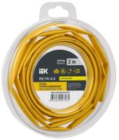 купить Трубка ТУТнг-LS 4/2мм желтый 2м инд.упаковка IEK в Йошкар-Оле Трубка ТУТнг-LS 4/2мм желтый 2м инд.упаковка IEK