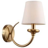 купить Светильник настенный (бра) 1*40Вт E14 латунь Rivoli классика в Йошкар-Оле Светильник настенный (бра) 1*40Вт E14 латунь Rivoli классика